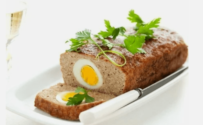 Ditutup sareng endog di diet Ducan